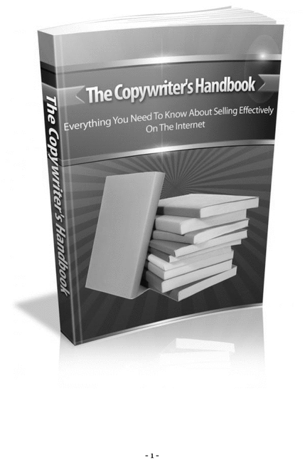 Product picture Handbook for Copywriter